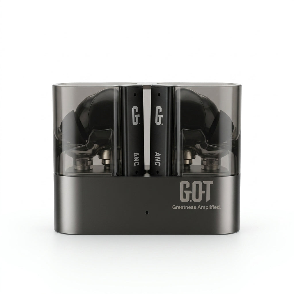 GOAT GEN GPOD Elite Pro – ANC Earbuds | 40H Battery | Dual Multipoint | BT 5.4