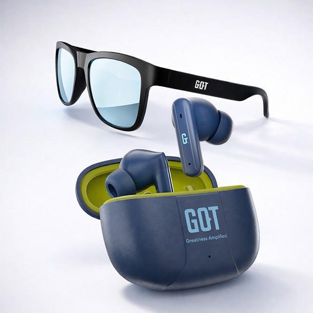 GOAT GEN Custom Audio Bundle – Build Your Own Combo | Audio Glasses + Earbuds